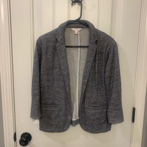 Lauren Conrad Knit Gray Blazer